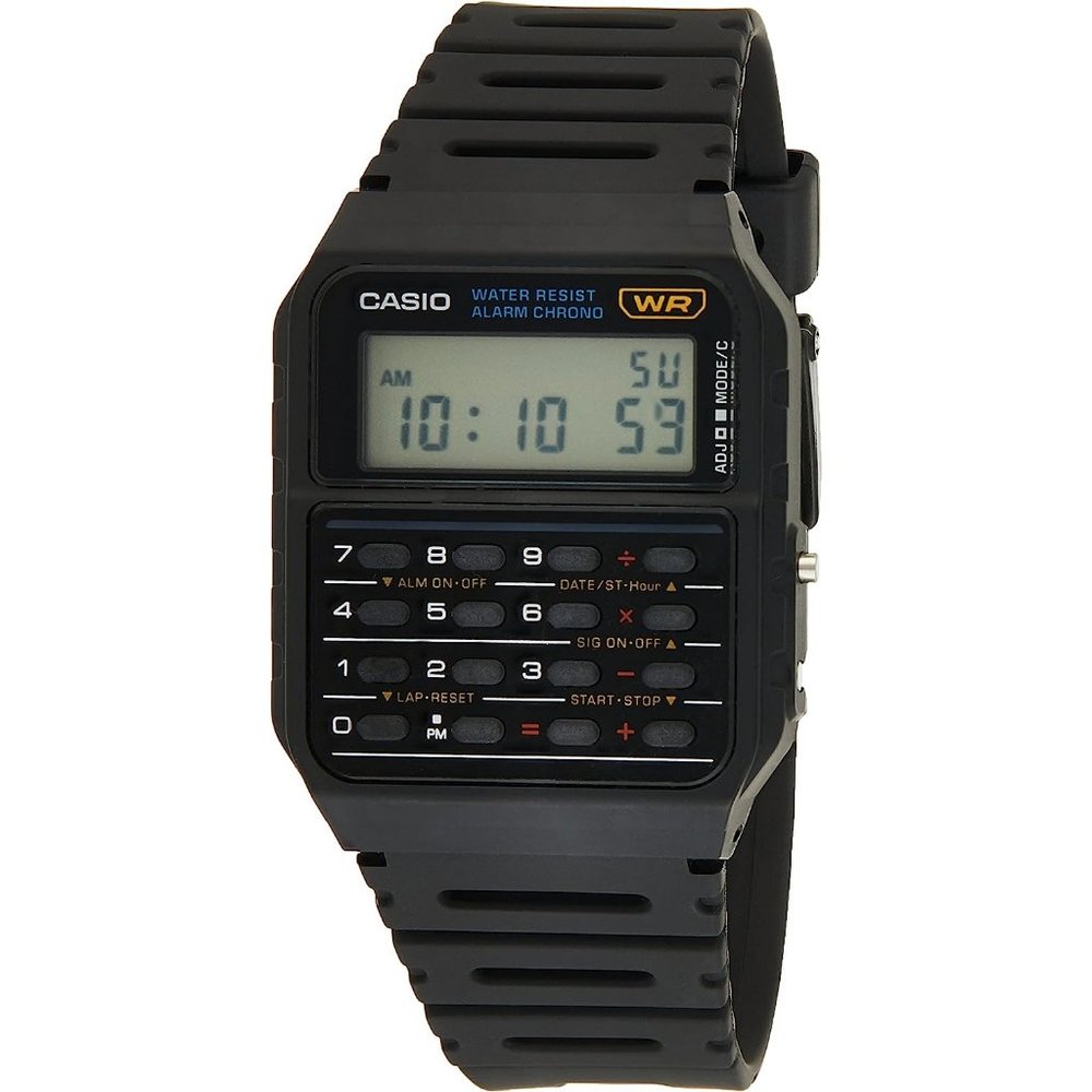Casio Men's Vintage CA-53W-1CR Calculator Watch